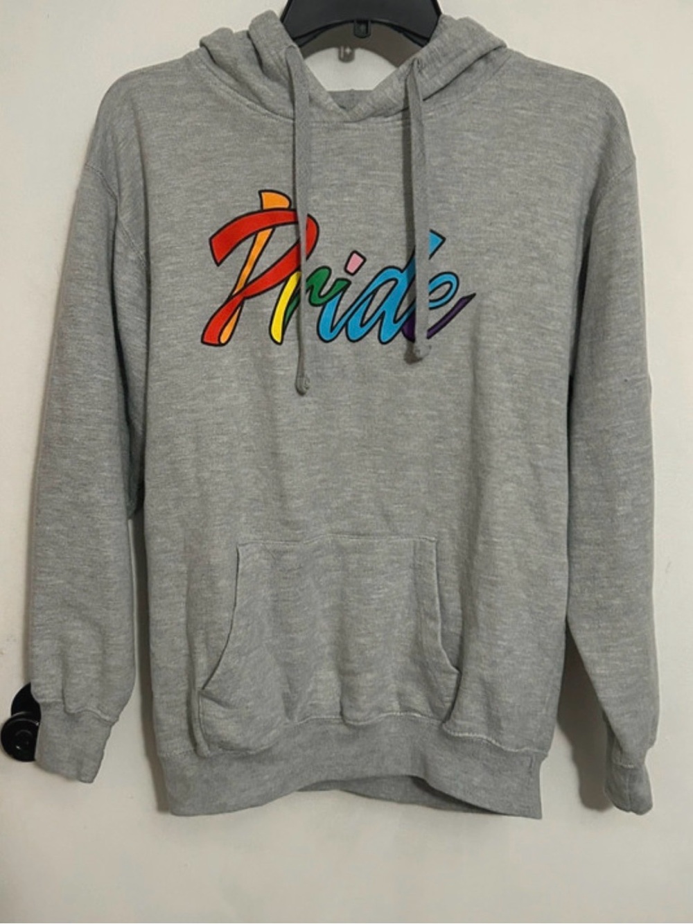 Gray Pride Graphic Hoodie - Unbranded